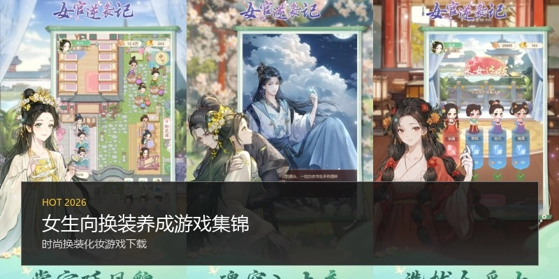 女生向换装养成游戏集锦