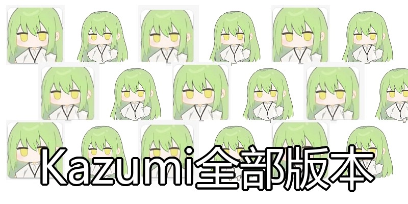 Kazumi全部版本