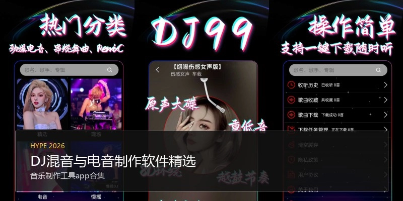 DJ混音与电音制作软件精选