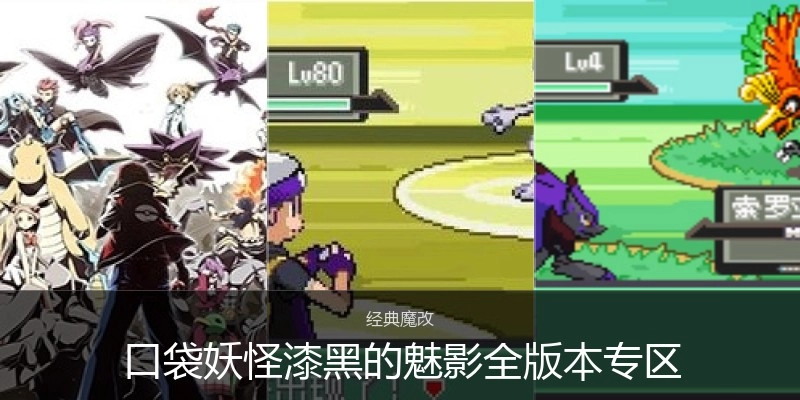 口袋妖怪漆黑的魅影全版本专区