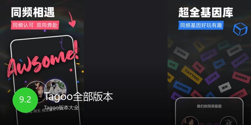 Tagoo全部版本