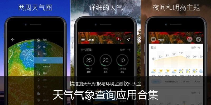 天气气象查询应用合集