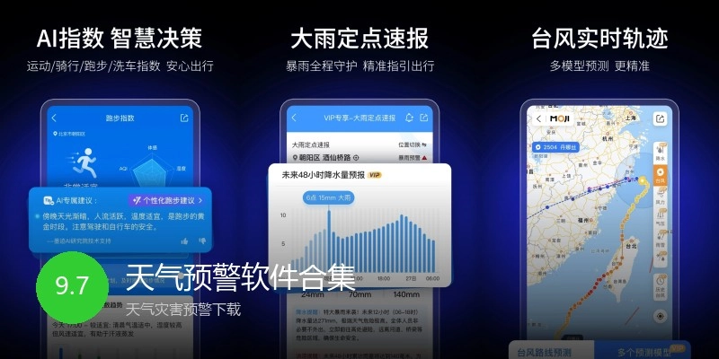 天气预警软件合集