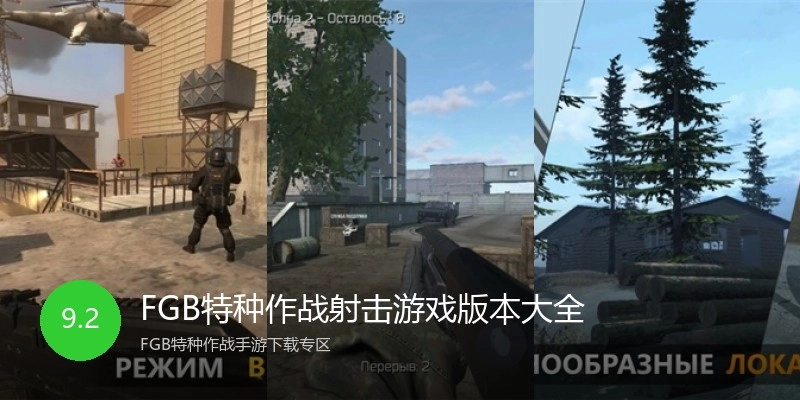 FGB特种作战射击游戏版本大全