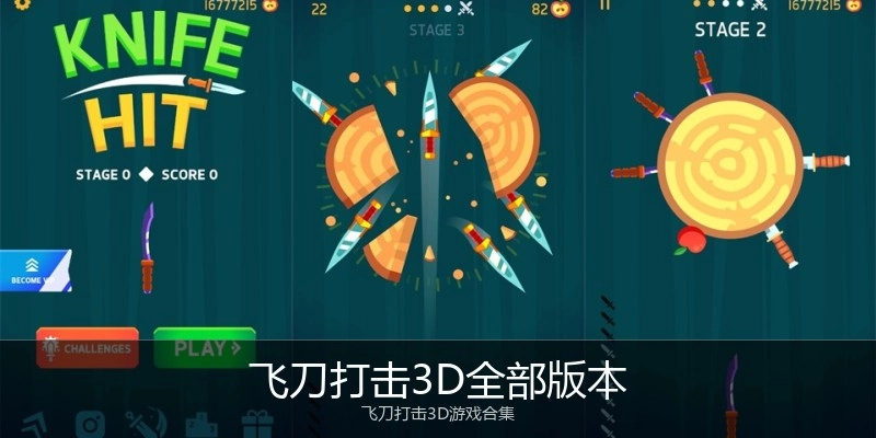 飞刀打击3D全部版本