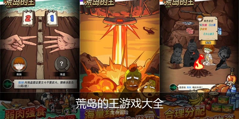 荒岛的王游戏大全