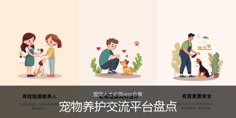 宠物养护交流平台盘点
