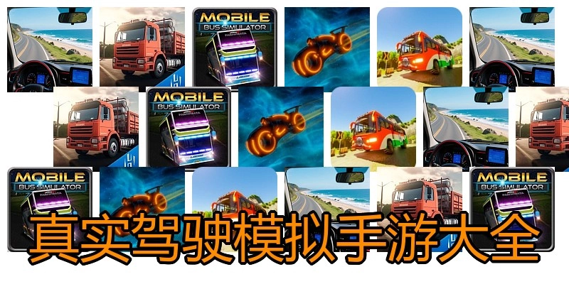 真实驾驶模拟手游大全