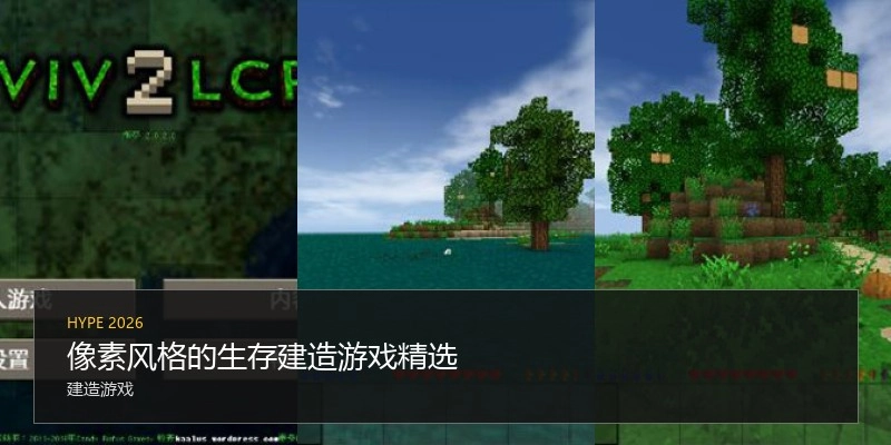 像素风格的生存建造游戏精选