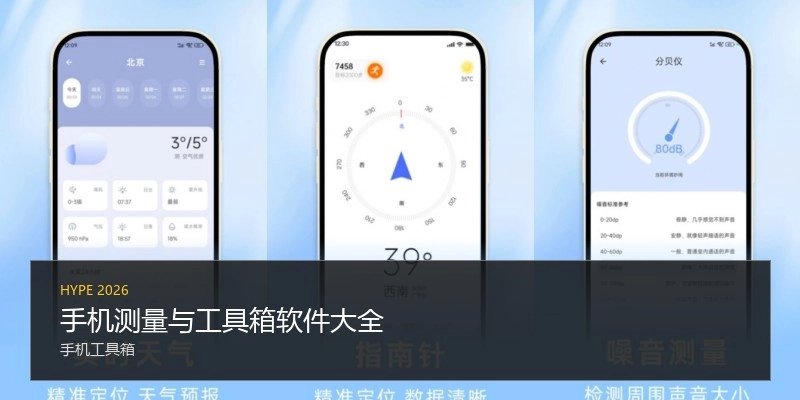 手机测量与工具箱软件大全