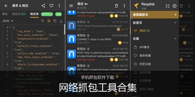 网络抓包工具合集