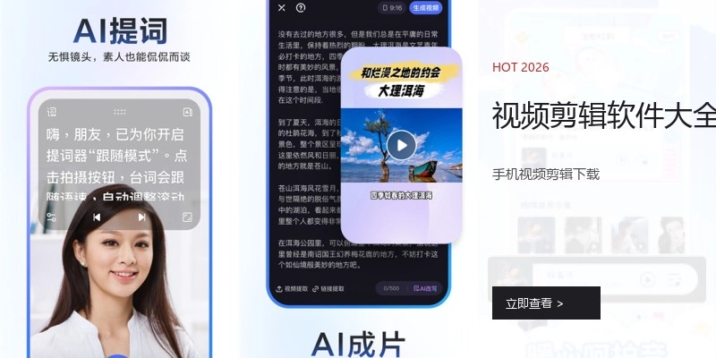 视频剪辑软件大全