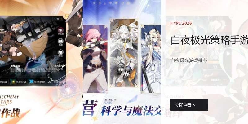 白夜极光策略手游