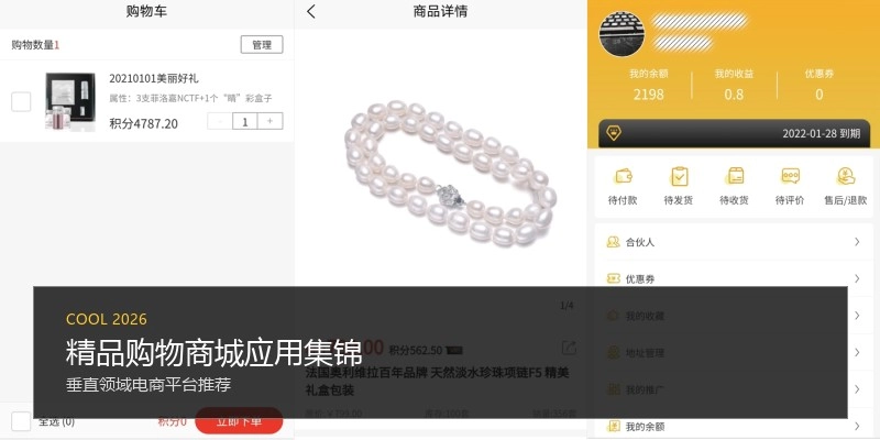 精品购物商城应用集锦