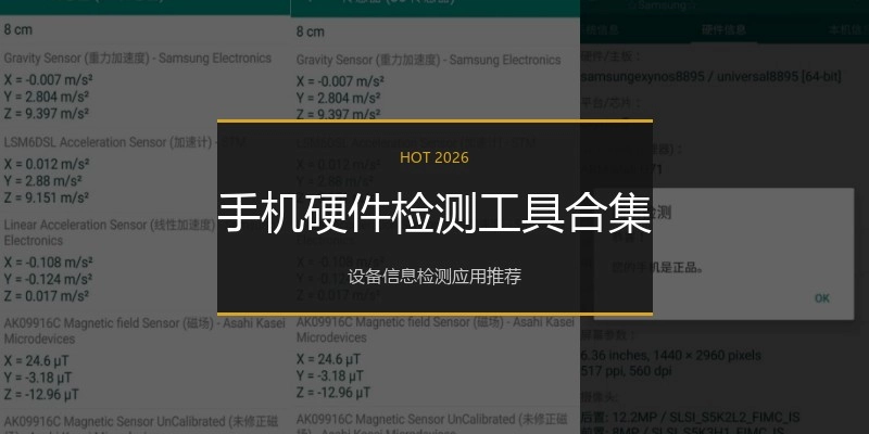 手机硬件检测工具合集