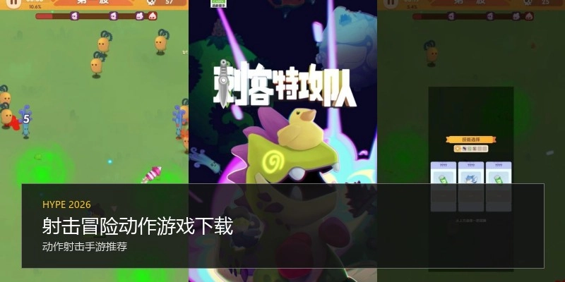 射击冒险动作游戏下载