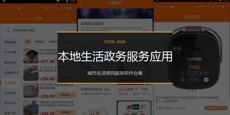本地生活政务服务应用