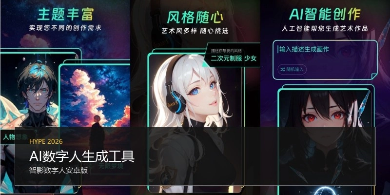 AI数字人生成工具