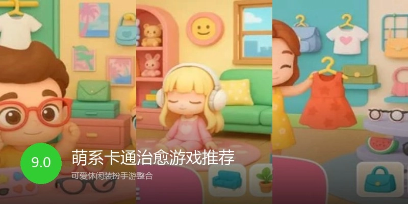 萌系卡通治愈游戏推荐