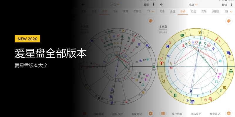 爱星盘全部版本