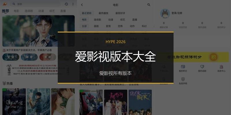 爱影视版本大全