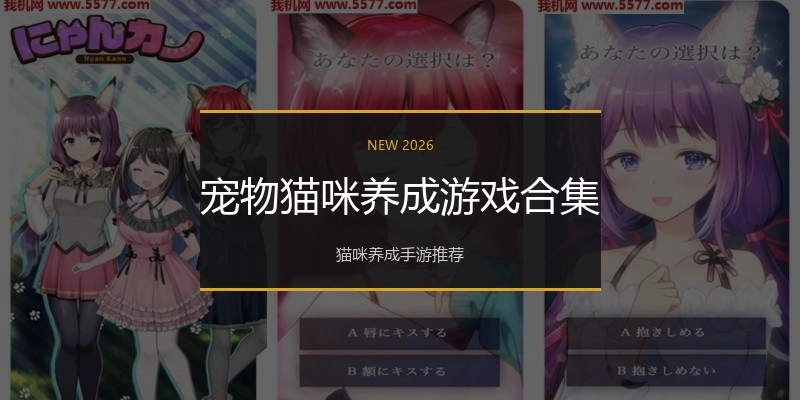 宠物猫咪养成游戏合集