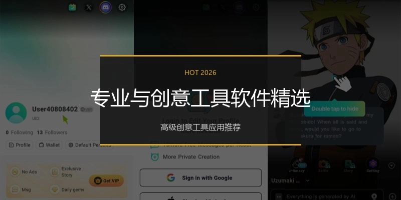 专业与创意工具软件精选