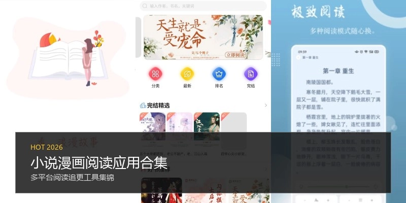 小说漫画阅读应用合集