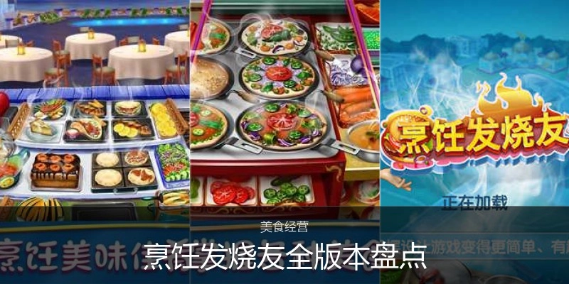 烹饪发烧友全版本盘点