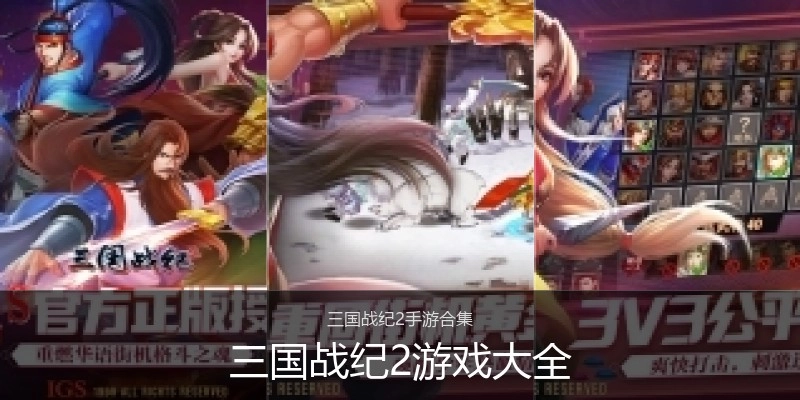 三国战纪2游戏大全