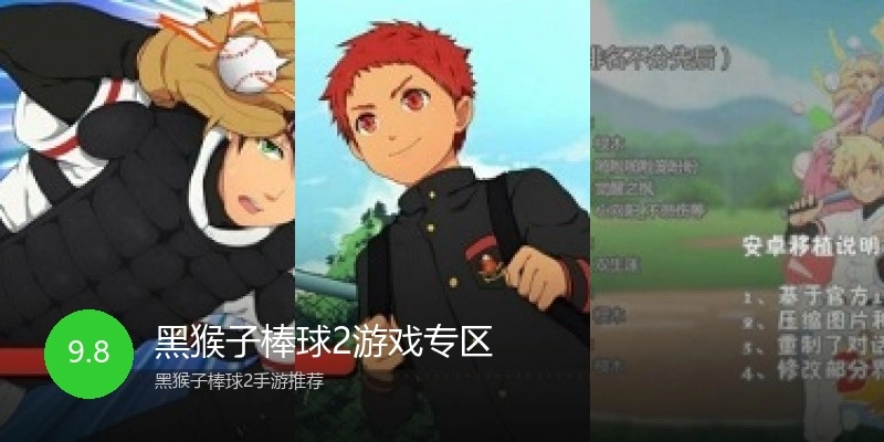 黑猴子棒球2游戏专区