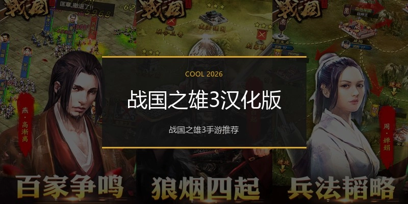 战国之雄3汉化版