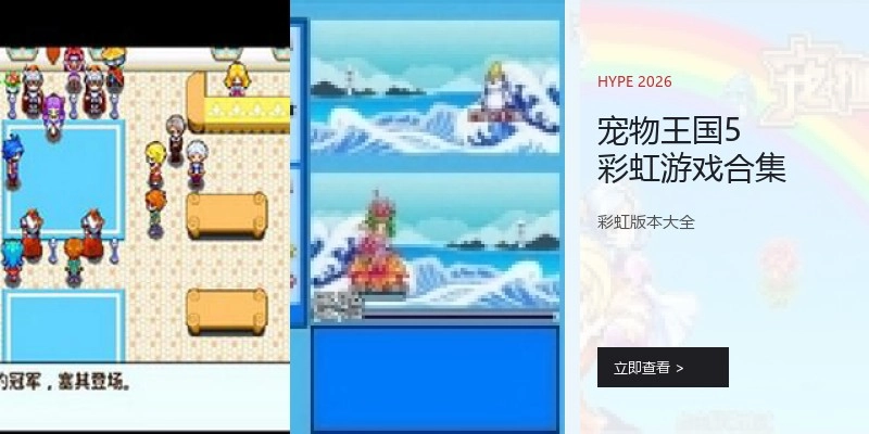宠物王国5彩虹游戏合集
