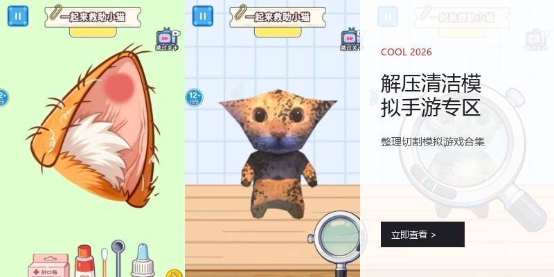 解压清洁模拟手游专区