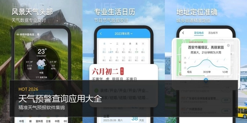 天气预警查询应用大全
