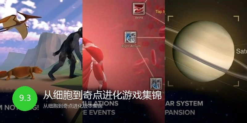 从细胞到奇点进化游戏集锦