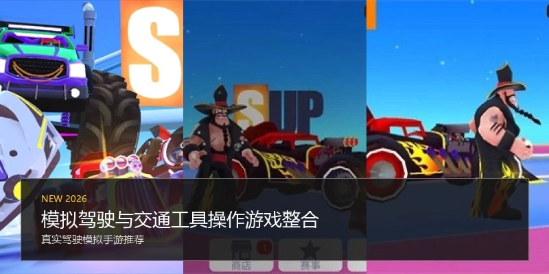 模拟驾驶与交通工具操作游戏整合