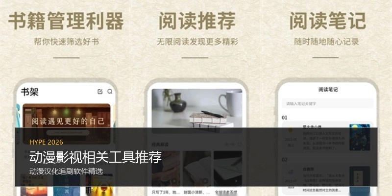 动漫影视相关工具推荐