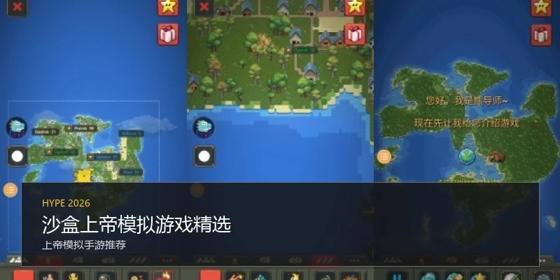 沙盒上帝模拟游戏精选