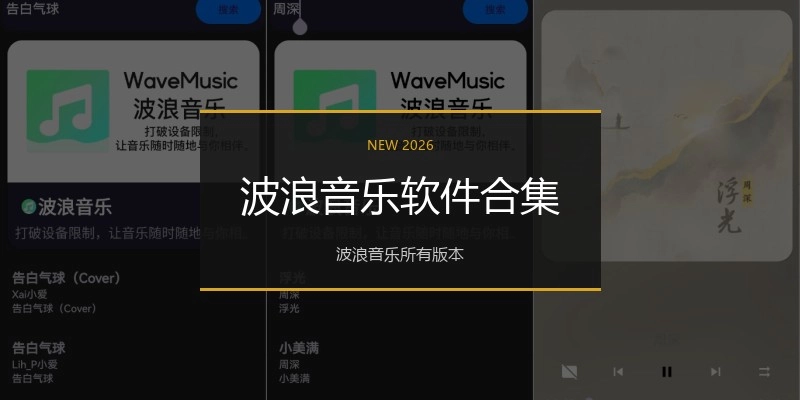 波浪音乐软件合集