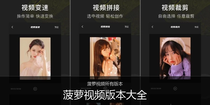 菠萝视频版本大全