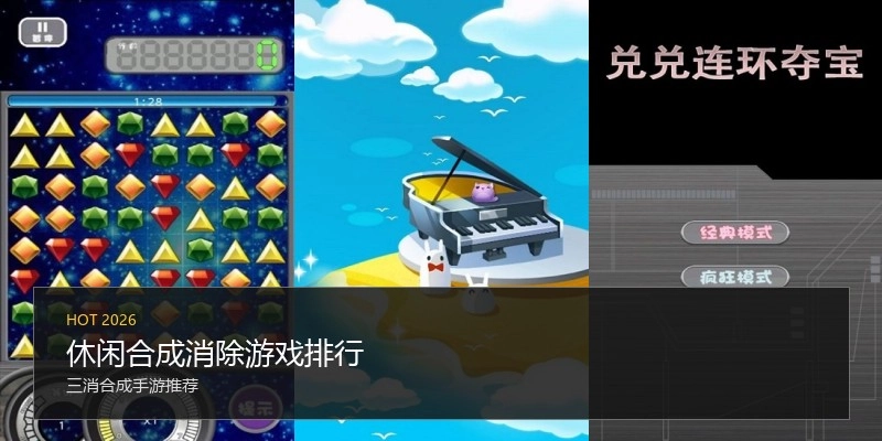 休闲合成消除游戏排行