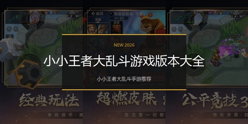 小小王者大乱斗游戏版本大全