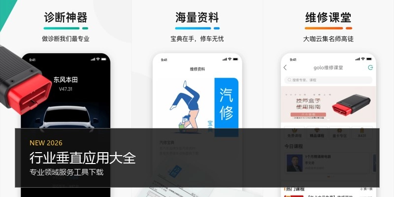 行业垂直应用大全