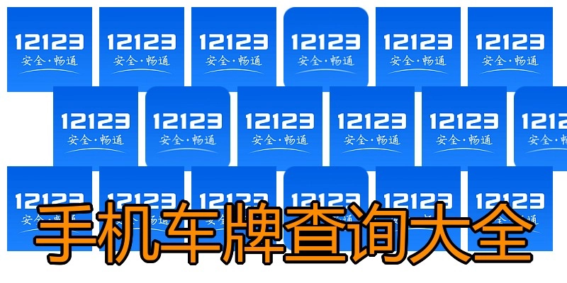 手机车牌查询大全