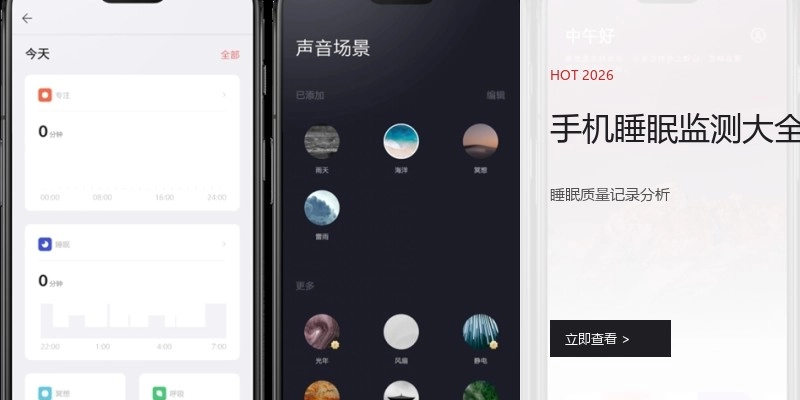 手机睡眠监测大全