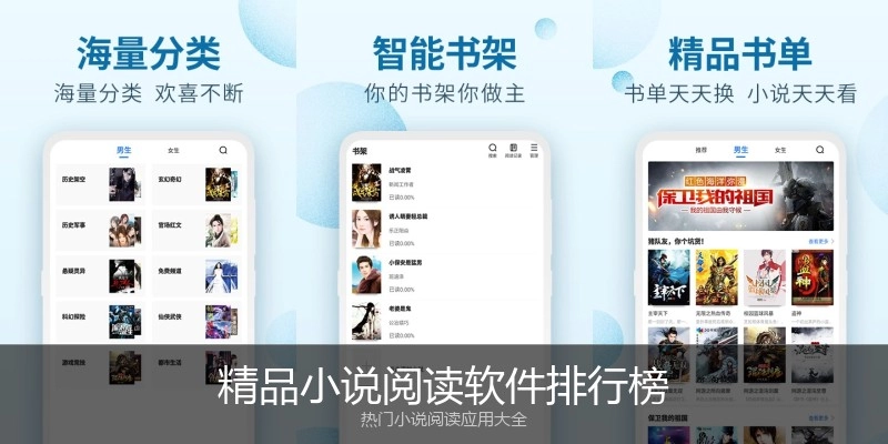 精品小说阅读软件排行榜