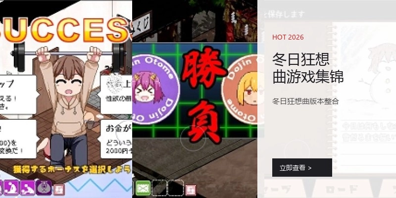 冬日狂想曲游戏集锦