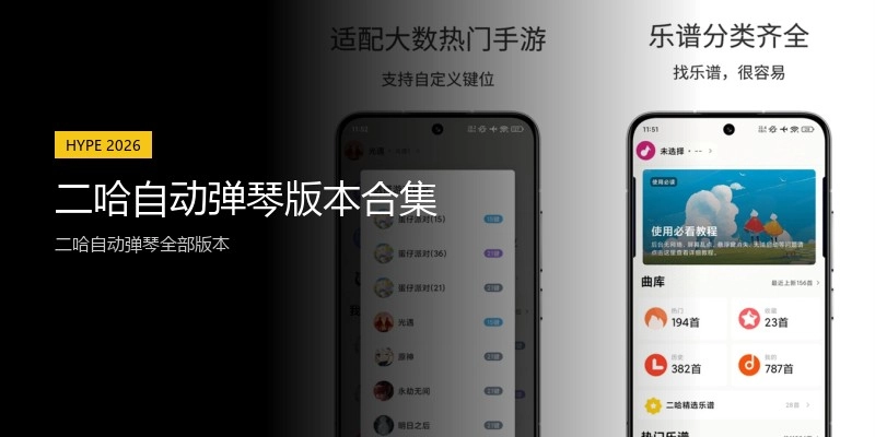 二哈自动弹琴版本合集
