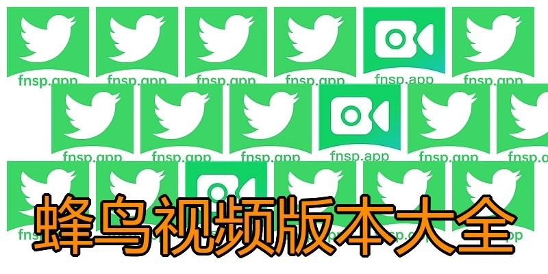 蜂鸟视频版本大全